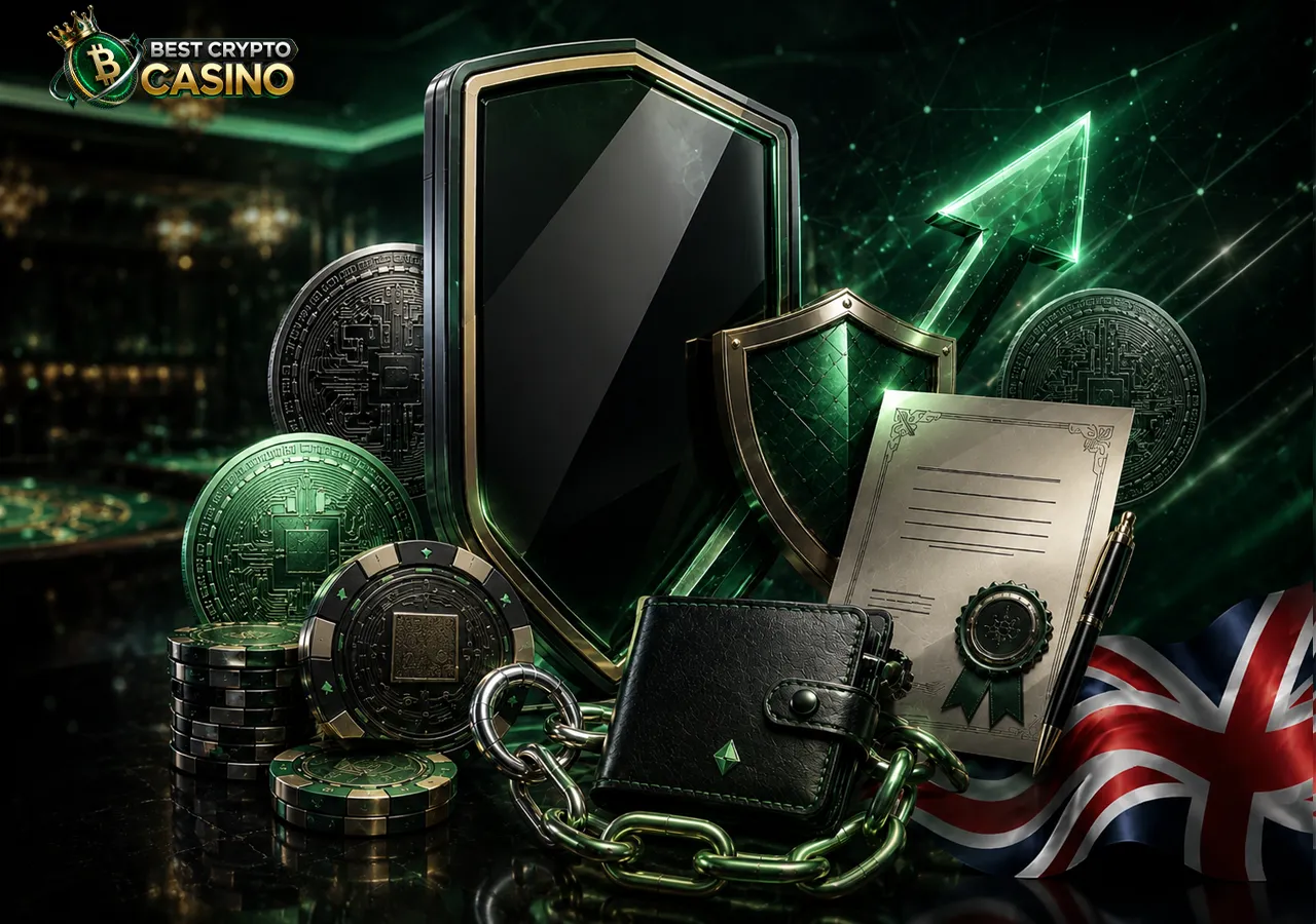 Crypto casino UK ranking with a detailed comparison of licences, payouts and digital currency options